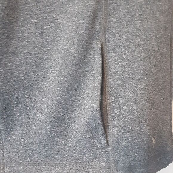 Danskin Now Semi-Fitted LS 1/4 Zip Thumb Holes Running Active Top Women’s M Gray - Picture 2 of 10